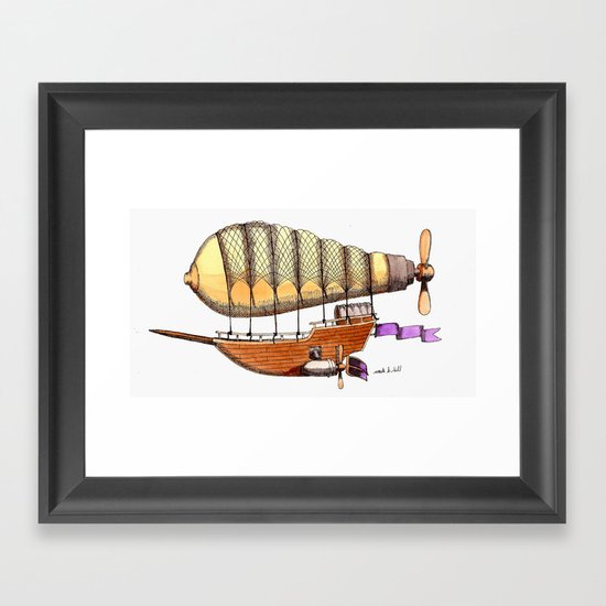 Mother Ship Framed Art Print