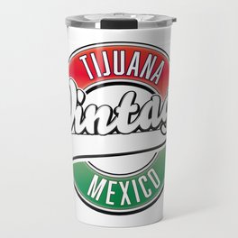 Tijuana Mexico vintage logo. Travel Mug