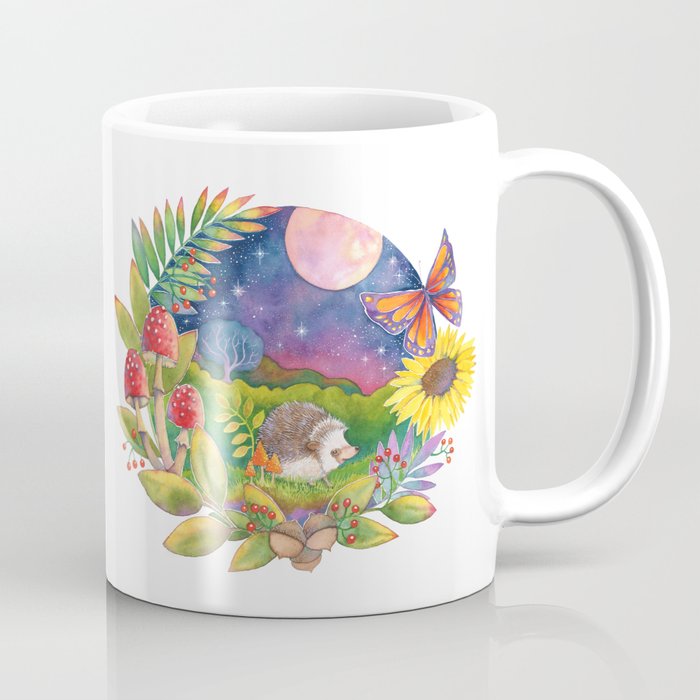 Hedgehog Moon Coffee Mug