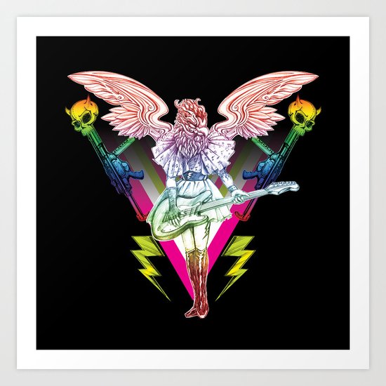 The other side Art Print