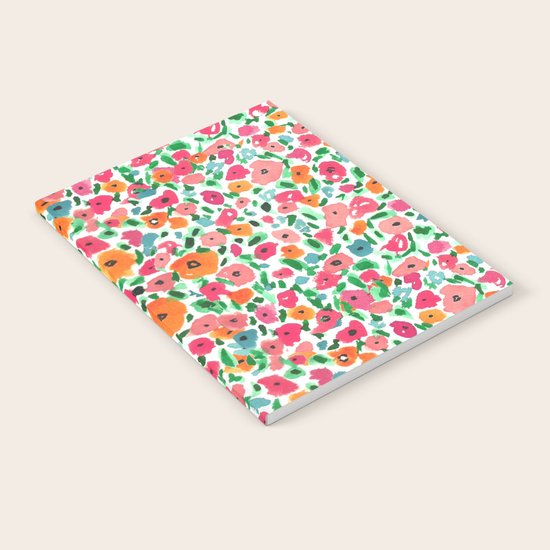 Watercolor Floral Notebook