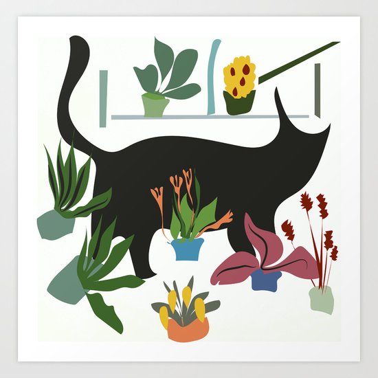 little cat Art Print
