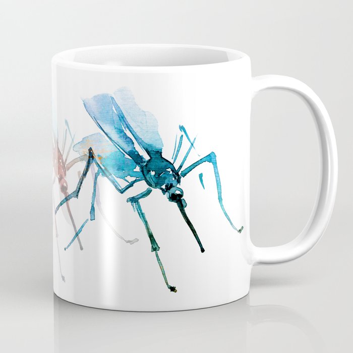 Mosquitoes / Abstract animal portrait. Coffee Mug