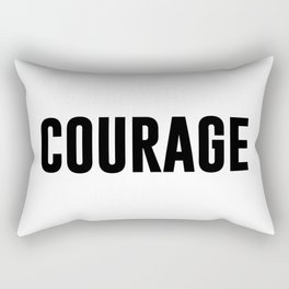COURAGE Rectangular Pillow