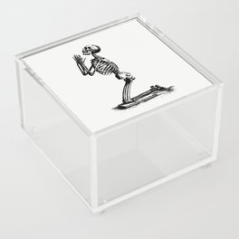 Praying Skeleton Acrylic Box