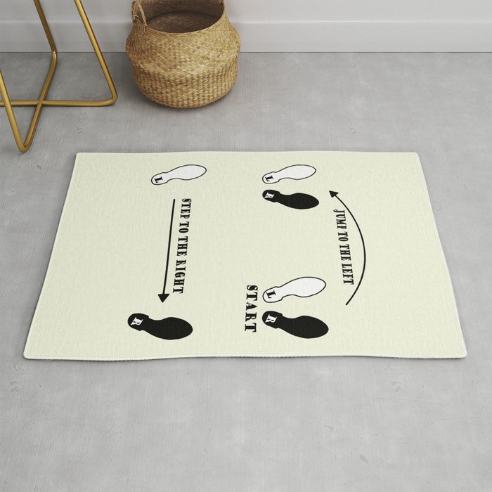Time Warp Steps Rocky Horror Picture Show Rug By Time Warp Steps Rocky Horror Picture Show Rug