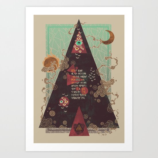 Coded Art Print
