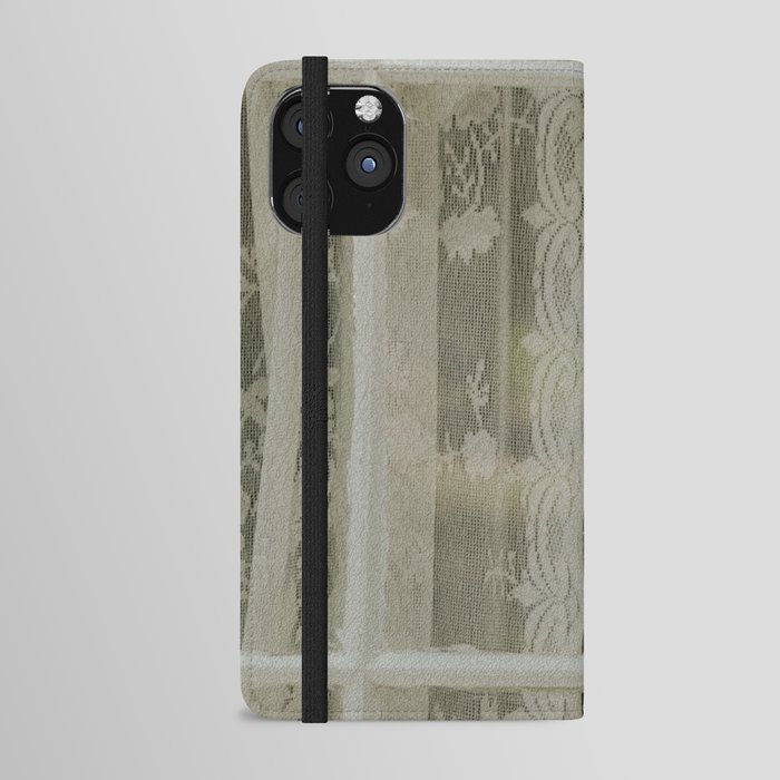 Window Lace III iPhone Wallet Case