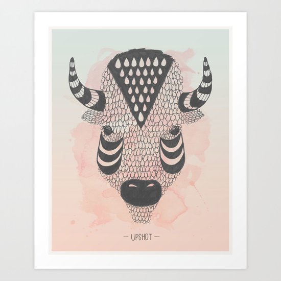 Buffalo Art Print
