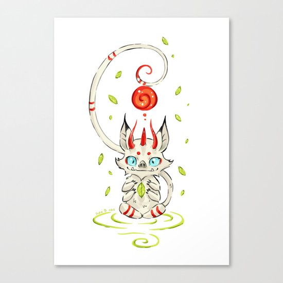 Little Monster 2 Canvas Print