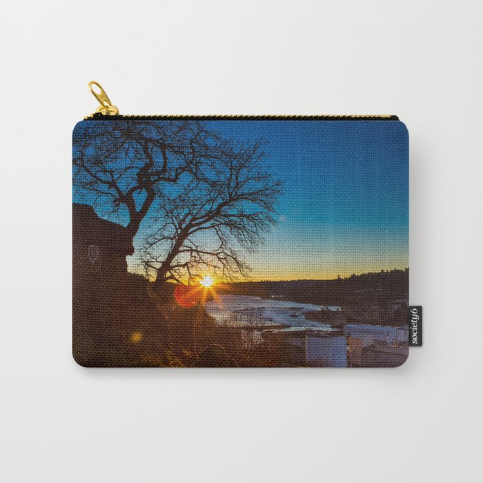 Sun Kisses the River Goodnight Carry-All Pouch