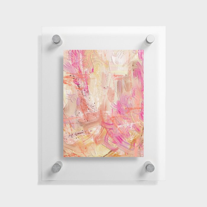 The magician abstract painting  Floating Acrylic Print
