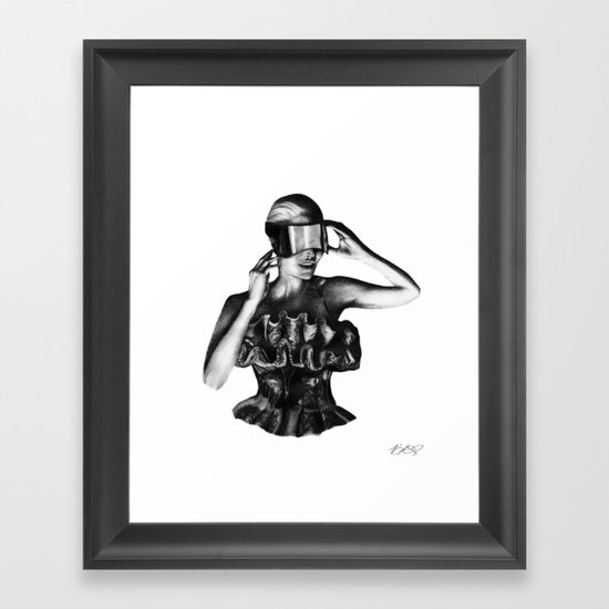 McQueen Framed Art Print
