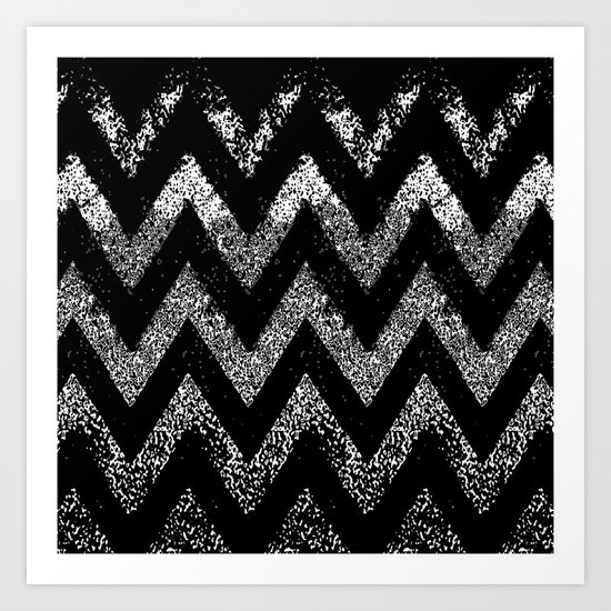 life in black and white Art Print