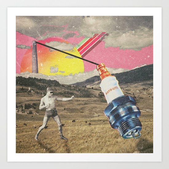 //figh.t// Art Print