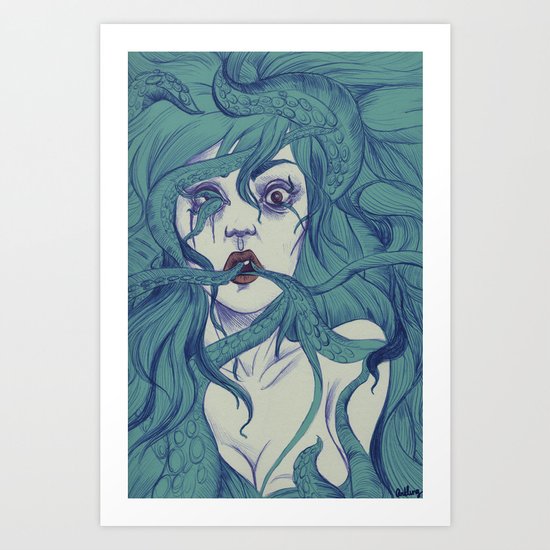 Octopus S.Y. Art Print