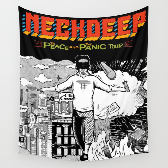Neck hotsell deep tapestry
