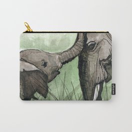 Elephant Compassion Carry-All Pouch