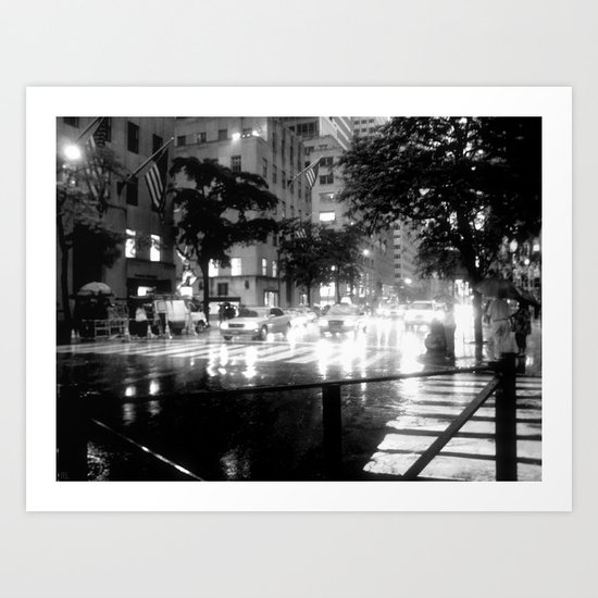 Rainy Day, Dream Away Art Print