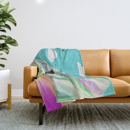 Wind in the Canyon Throw Blanket