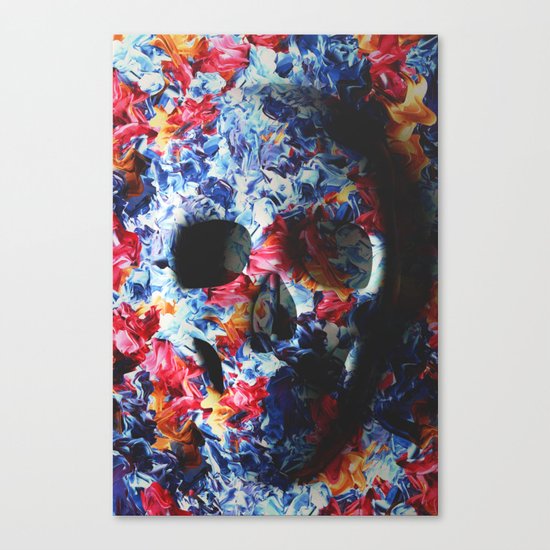Skull (light version) Canvas Print