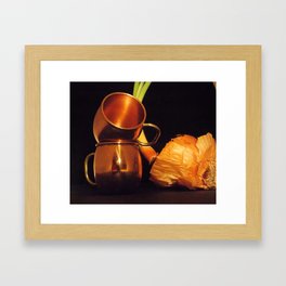 The Onion and the brass Framed Art Print