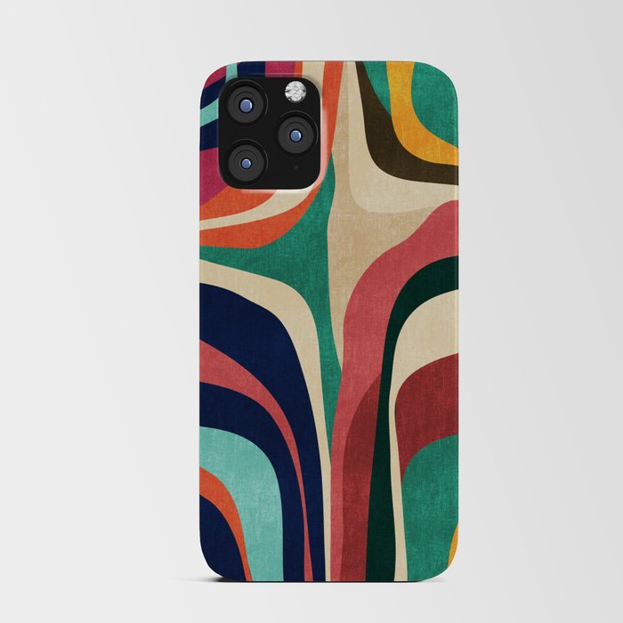 Impossible contour map iPhone Card Case