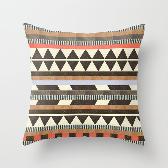DG Aztec No.1 Throw Pillow