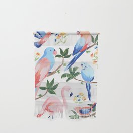 Jungle Birds II Wall Hanging