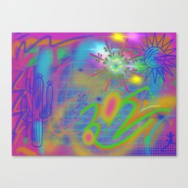 Endless 90s summer Canvas Print