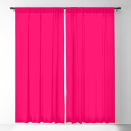 Bright Fluorescent Pink Neon Blackout Curtain