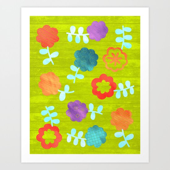 Daisy Dallop II Art Print