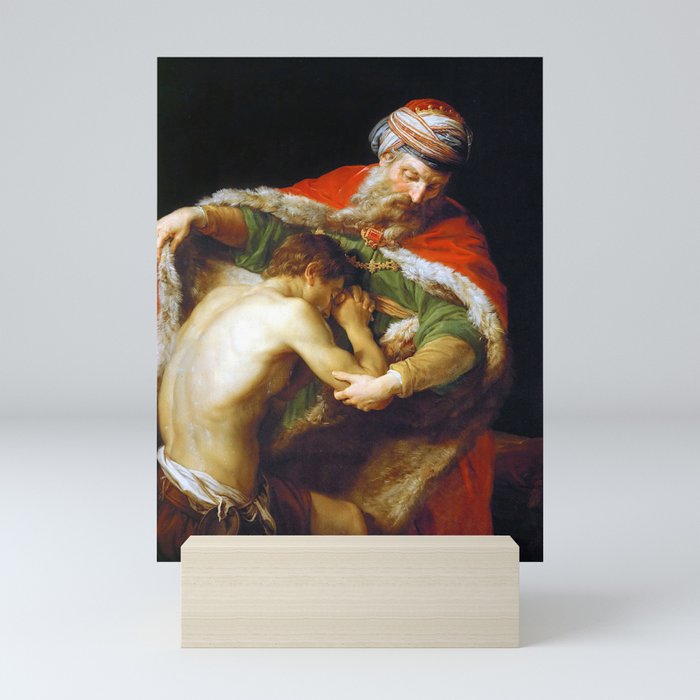 Pompeo Batoni The Return of the Prodigal Son Mini Art Print