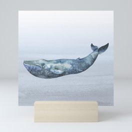 Deep Sea Whale Mini Art Print