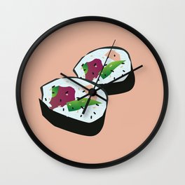 Sushi Roll Wall Clock