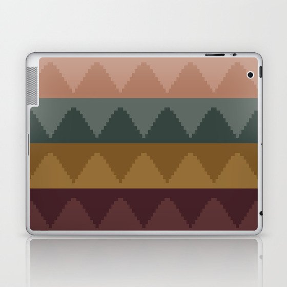 Geometric Pyramid Pattern LV Laptop & iPad Skin