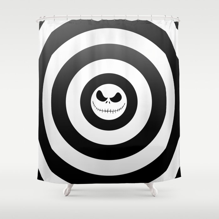 Jack Skellington Nightmare Before Christmas Shower Curtain By