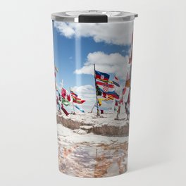 Salar de Uyuni International Flags Travel Mug