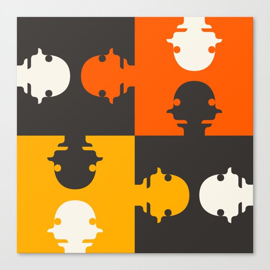 PUZZLED Canvas Print