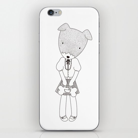 LOLO THE JACK RUSSELL TERRIER iPhone & iPod Skin