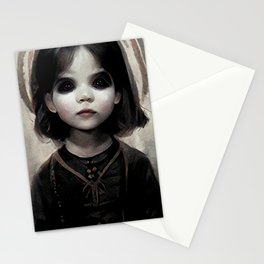 Black-eyed Child 11 Stationery Card