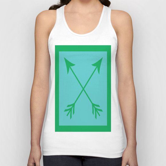 Crossed Arrows Unisex Tank Top
