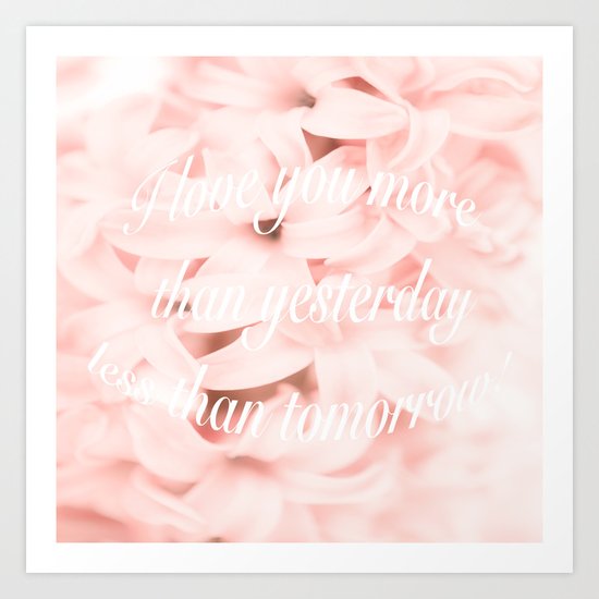 Be my Valentine... Art Print