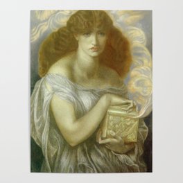  Pandora - Dante Gabriel Rossetti Poster