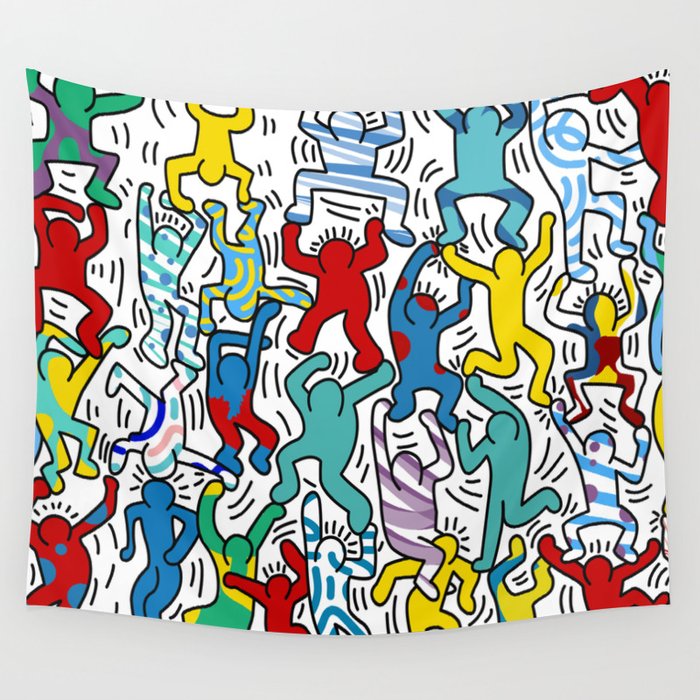 Keith haring tapestry hot sale