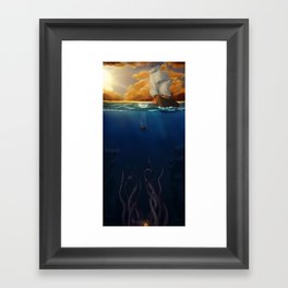 What Lies Beneath Framed Art Print