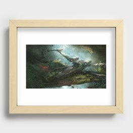 Abandoned X-Wing Recessed Framed Print
