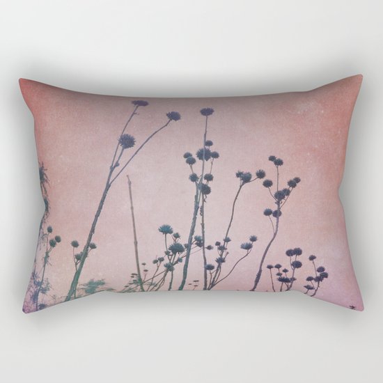 Through Rose Colored Glasses Rectangular Pillow