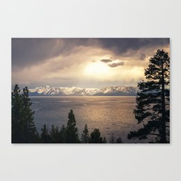 Changing Seasons at Lake Tahoe Canvas Print