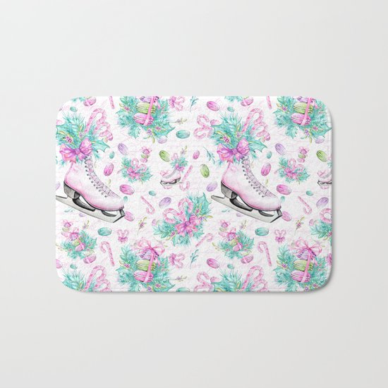 Figure Skating #11 Bath Mat